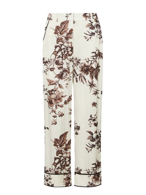 Pantaloni in raso stampato Liu Jo | CA6254TS061.P9654